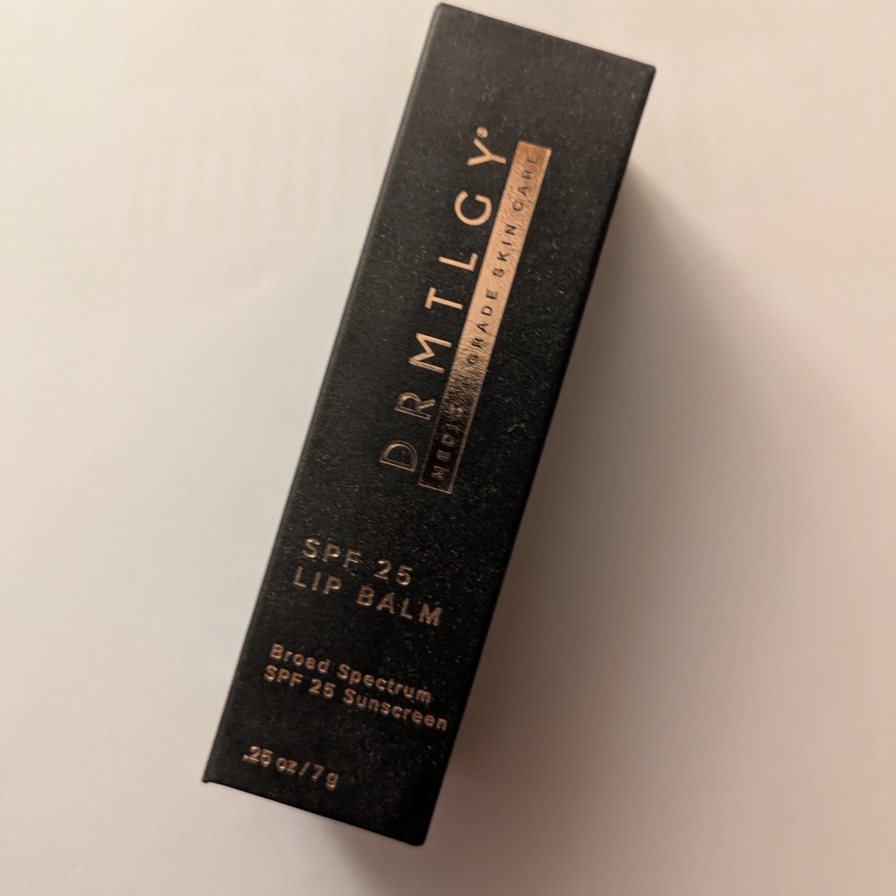 New In Box DRMTLGY SPF 25 Lip Balm